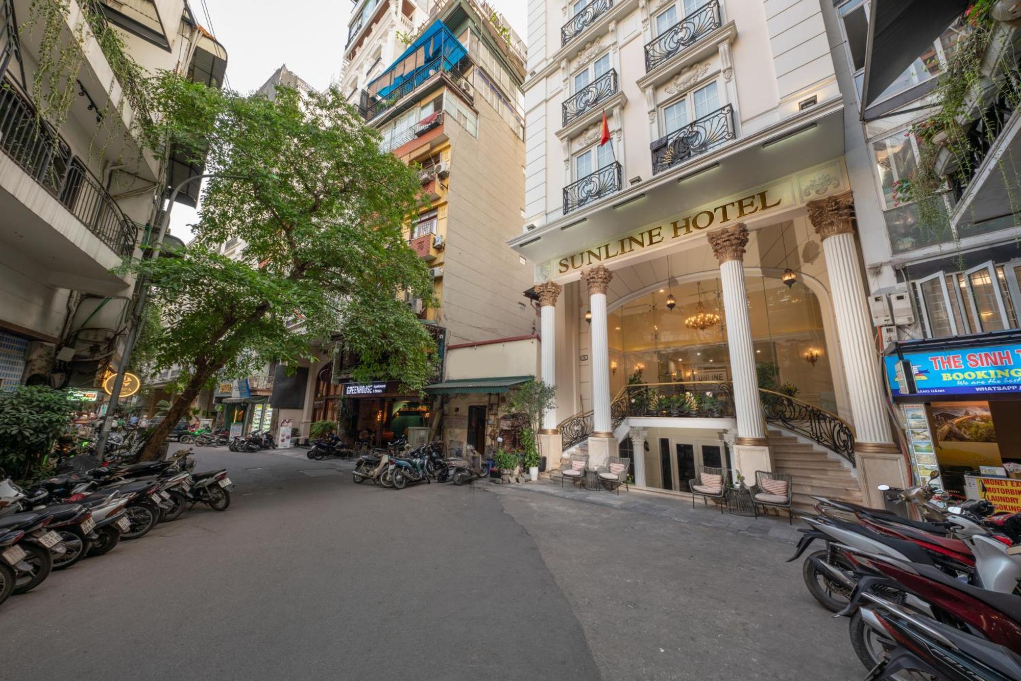 Sunline Hotel Hanoi Exteriör bild